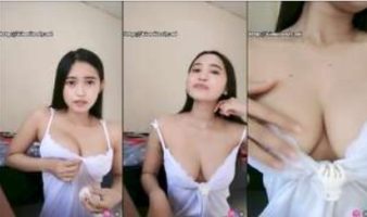 Myshaa Lingerie Putih Toket Transparan
